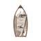 White Canoe 4x6 Photo Picture Frame Decorative Coastal Beach Inspired For Home Gift Decoration